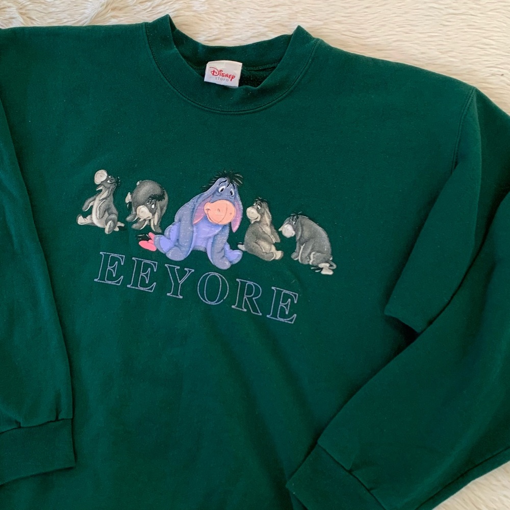 Vintage 90s Disney Store Eeyore Sweatshirt
